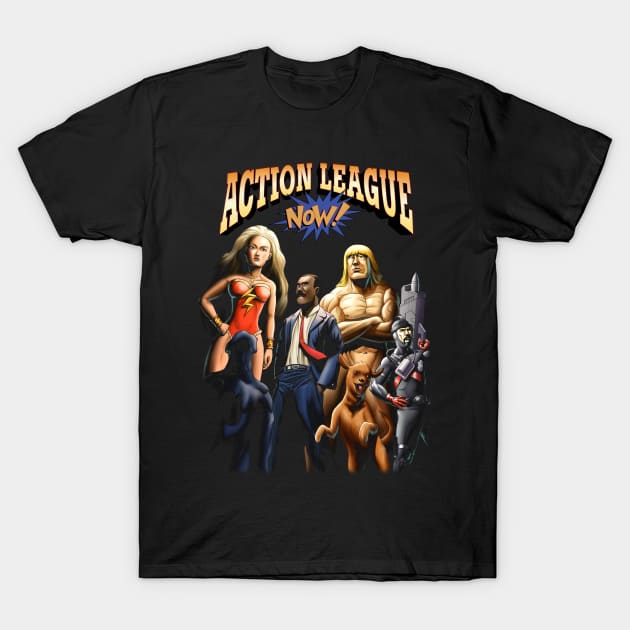 Action League Now T-Shirt by GranJefe